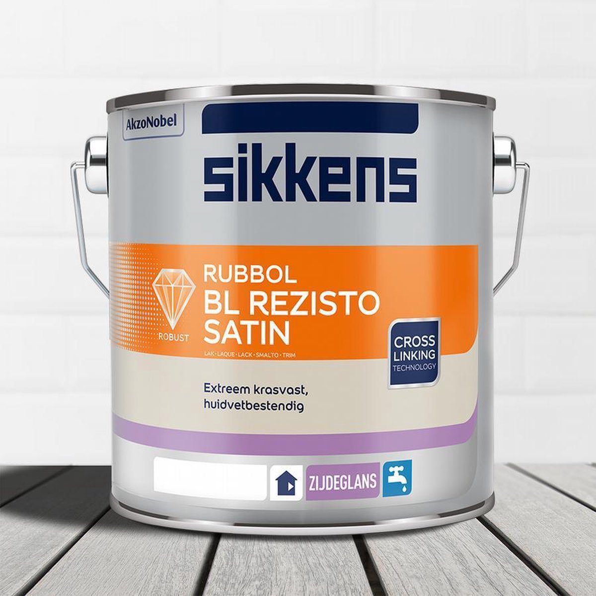 Sikkens Rubbol BL Rezisto Satin - Mengkleur - 2,5 l