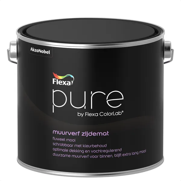 Flexa Pure Muurverf Zijdemat - Mengkleur - 2,5 l