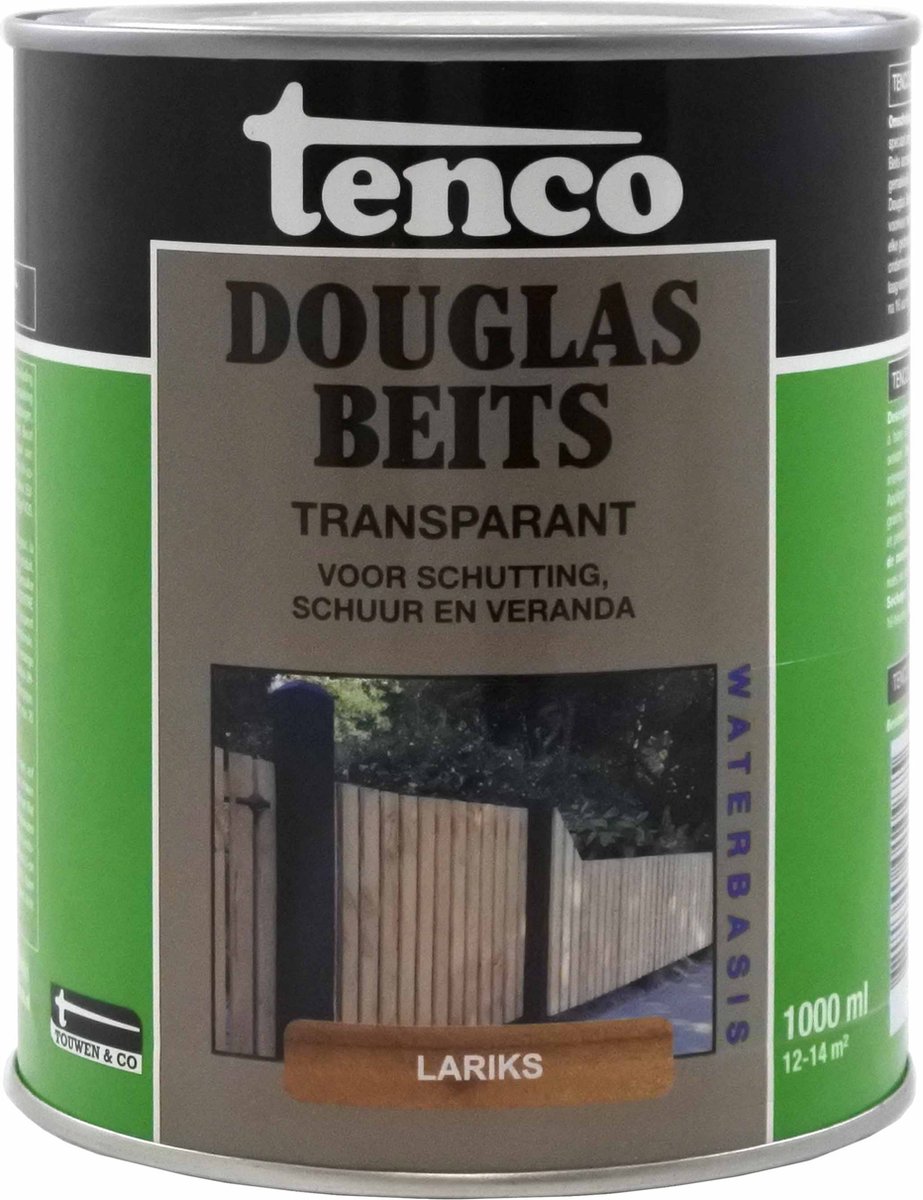 Tenco Douglasbeits Transparant - Lariks - 1 l