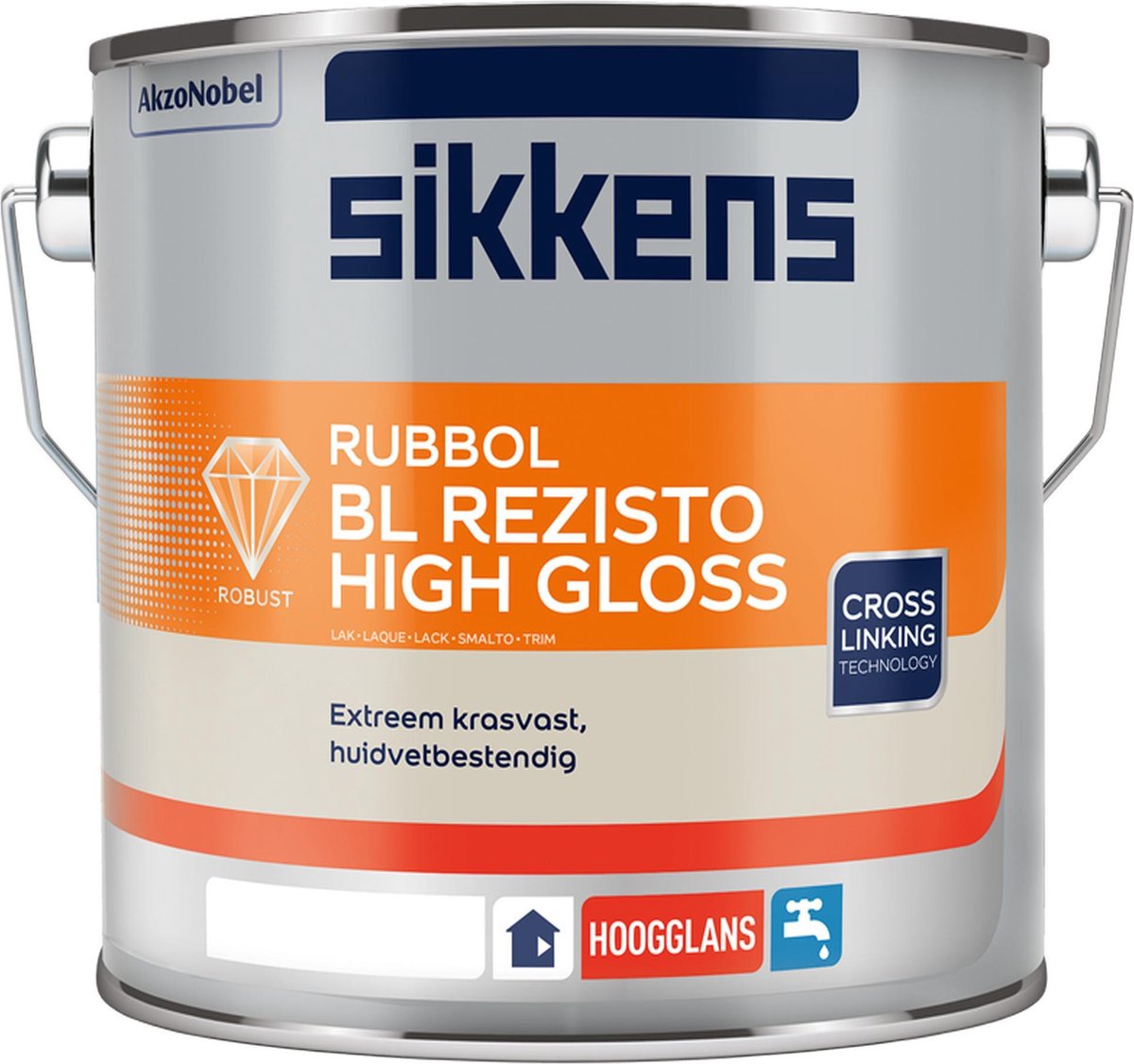 Sikkens Rubbol BL Rezisto High Gloss - Mengkleur - 2,5 l