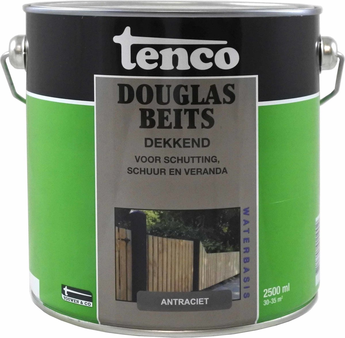 Tenco Douglasbeits Dekkend - Antraciet - 1 l