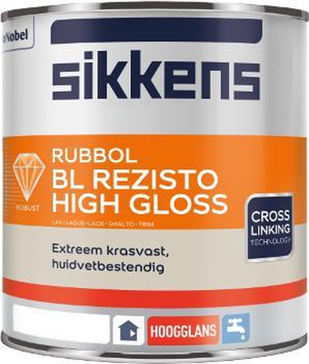 Sikkens Rubbol BL Rezisto High Gloss - Mengkleur - 500 ml