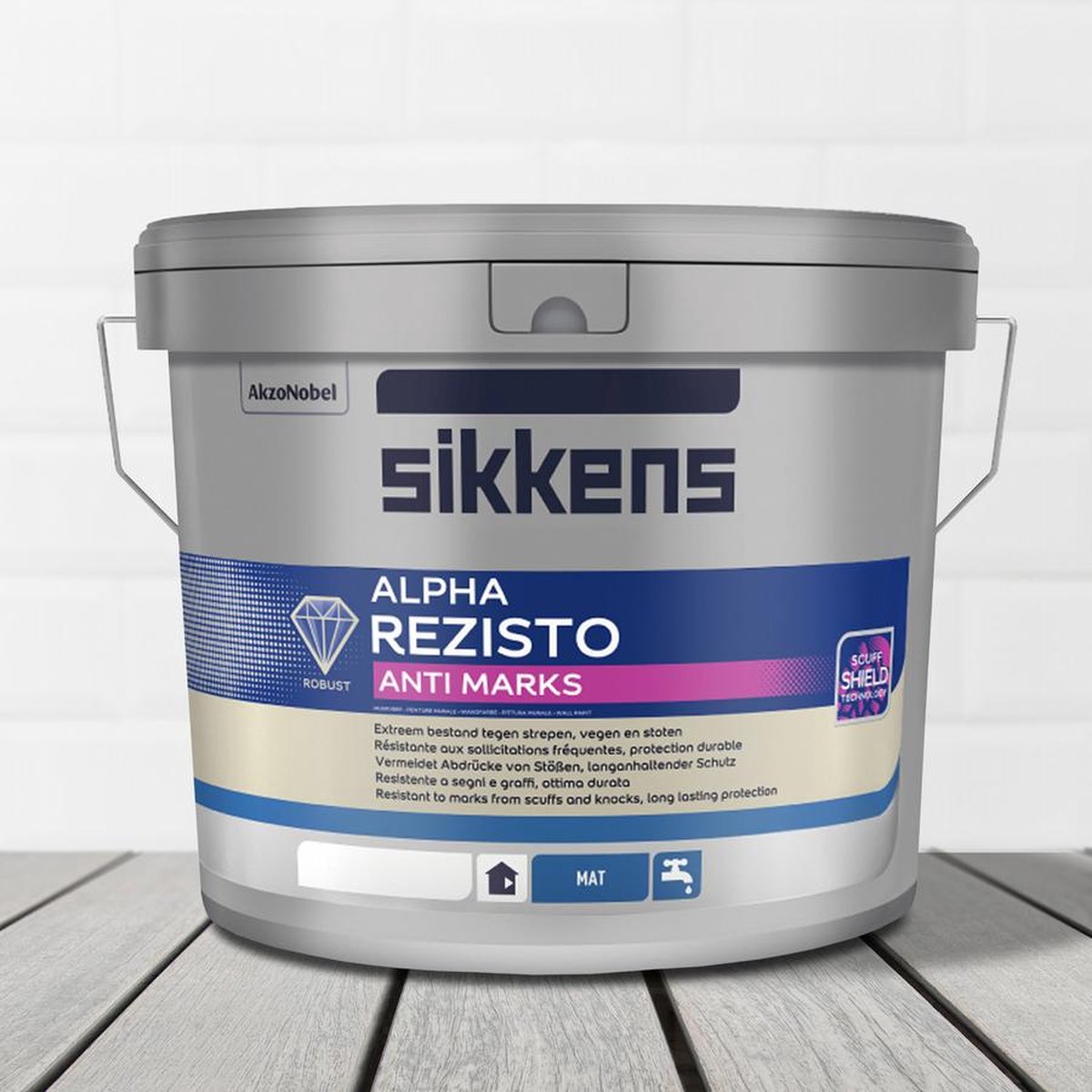 Sikkens Alpha Rezisto Anti Marks - Mengkleur - 10 l