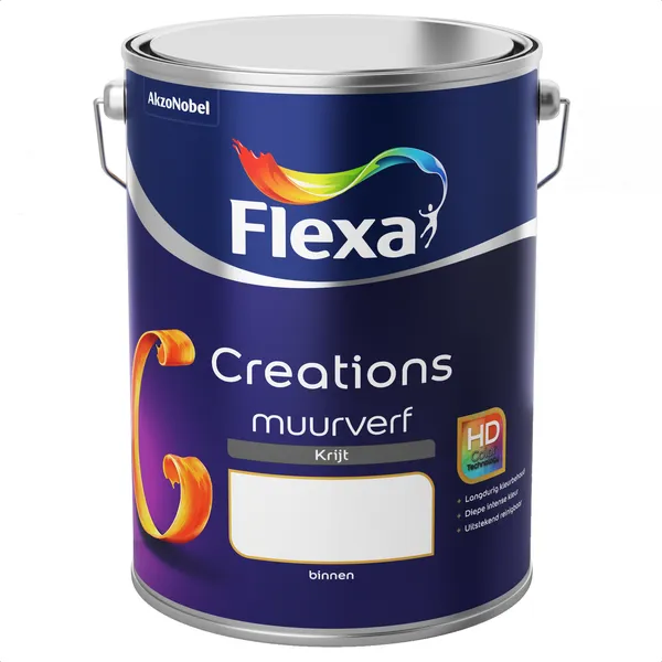 Flexa Creations Muurverf Krijt - Mengkleur - 5 l