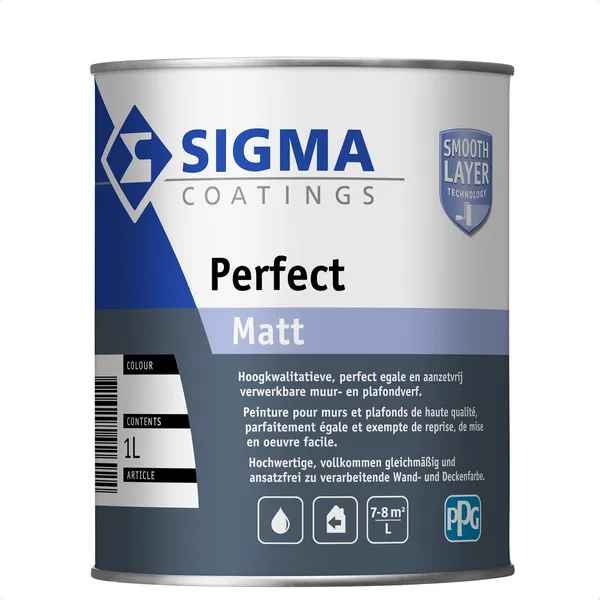 Sigma Perfect Matt - Mengkleur - 1 l