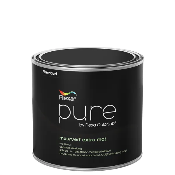 Flexa Pure Muurverf Extra Mat - Mengkleur - 500 ml