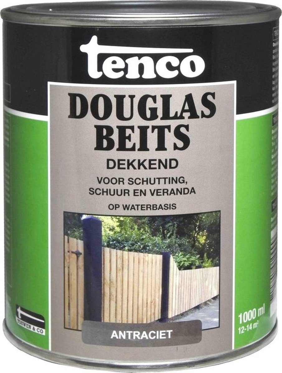 Tenco Douglasbeits Dekkend - Antraciet - 2,5 l
