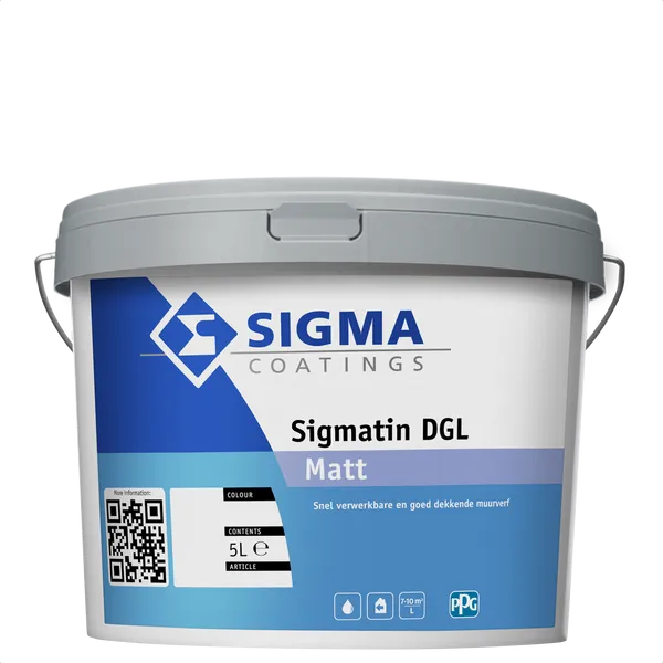 Sigma tin DGL Matt - Mengkleur - 5 l