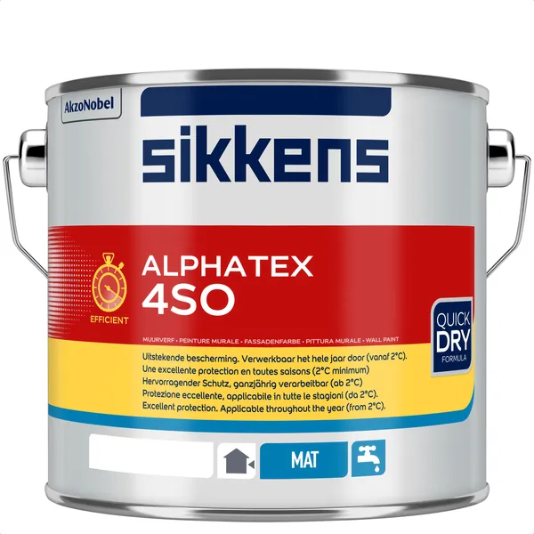 Sikkens Alphatex 4SO - Mengkleur - 2,5 l