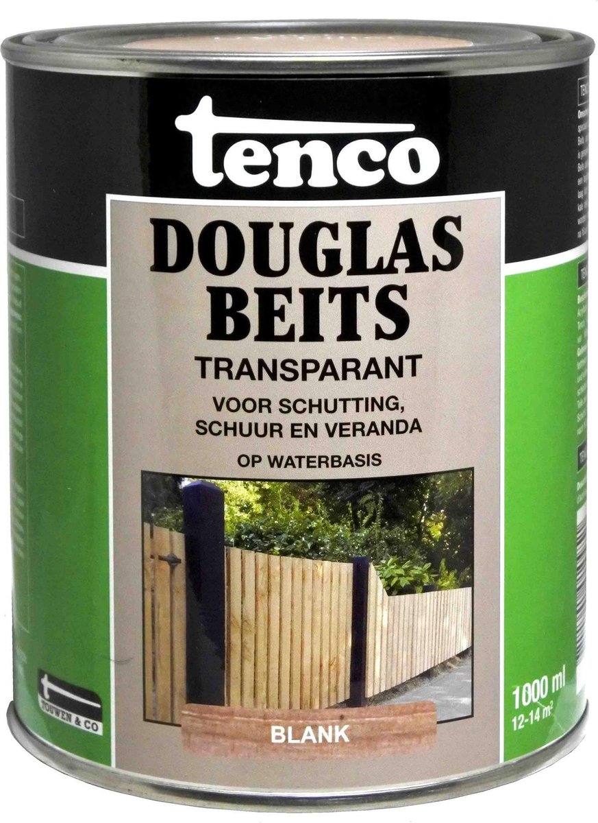 Tenco Douglasbeits Transparant - Blank - 1 l