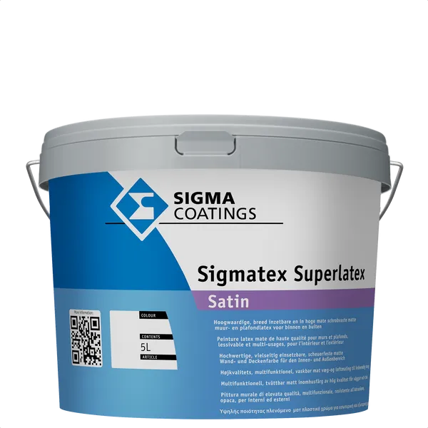 Sigma tex Superlatex Satin - Mengkleur - 5 l