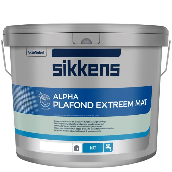 Sikkens Alpha Plafond Extreem Mat - Mengkleur - 10 l