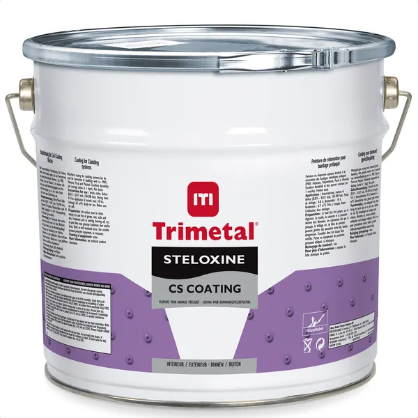 Trimetal Steloxine CS Coating - Mengkleur - 10 l