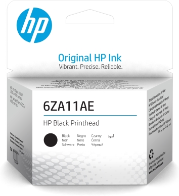 HP Printkop zwart 6ZA11AE Replace: N/A