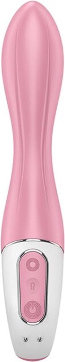 SATISFYER Air Pump Vibrator 2 - Light Red - Roze