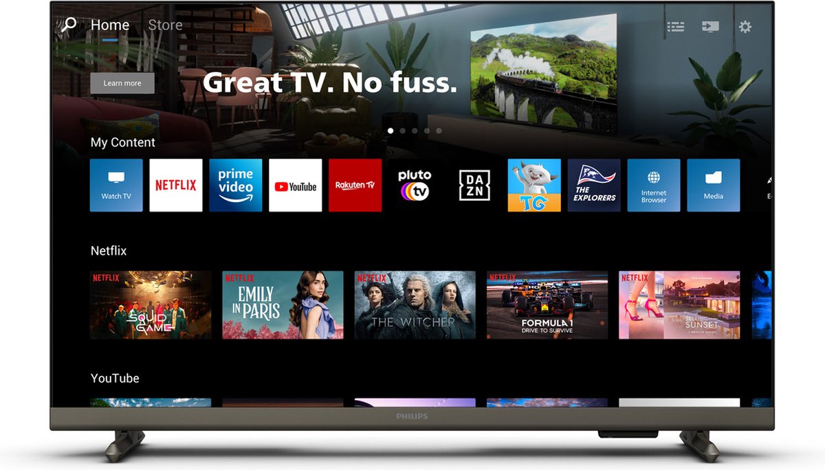 Philips 32PHS6808 HD TV (2023) - Zwart