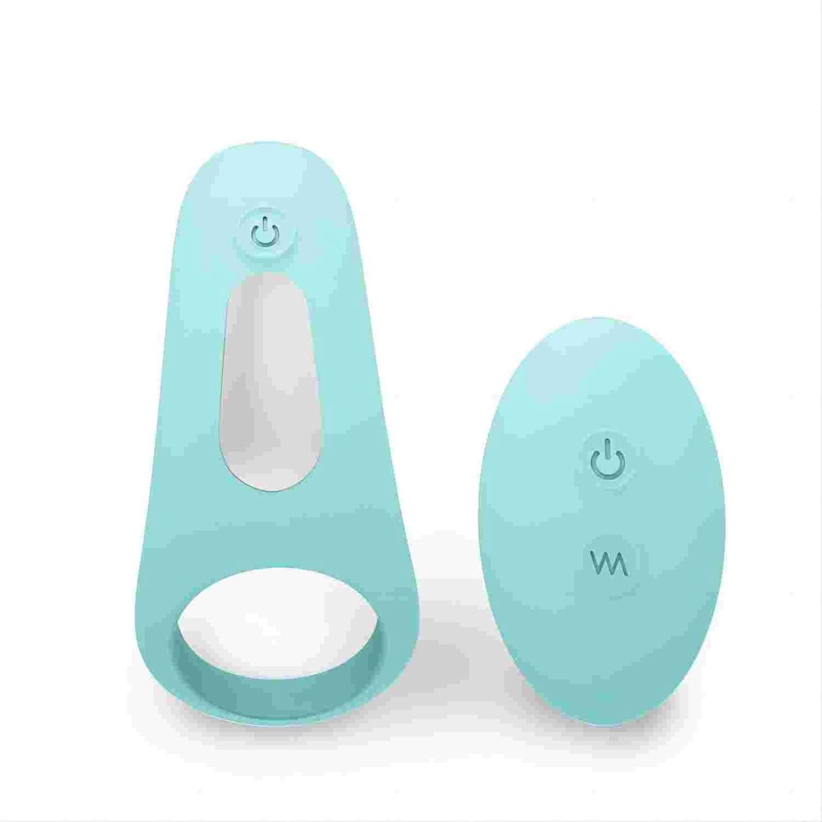 Tracy's Dog - Vibrerende Cock Ring Met Afstandsbediening - Mint - Groen