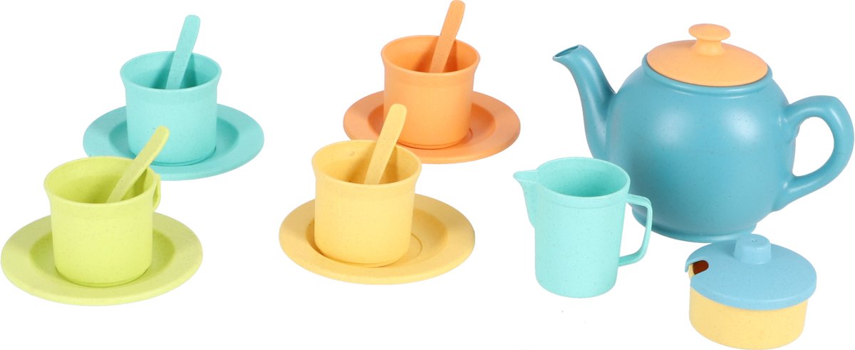 Top1Toys Servies Bioplastic 2 Personen 15 Delig