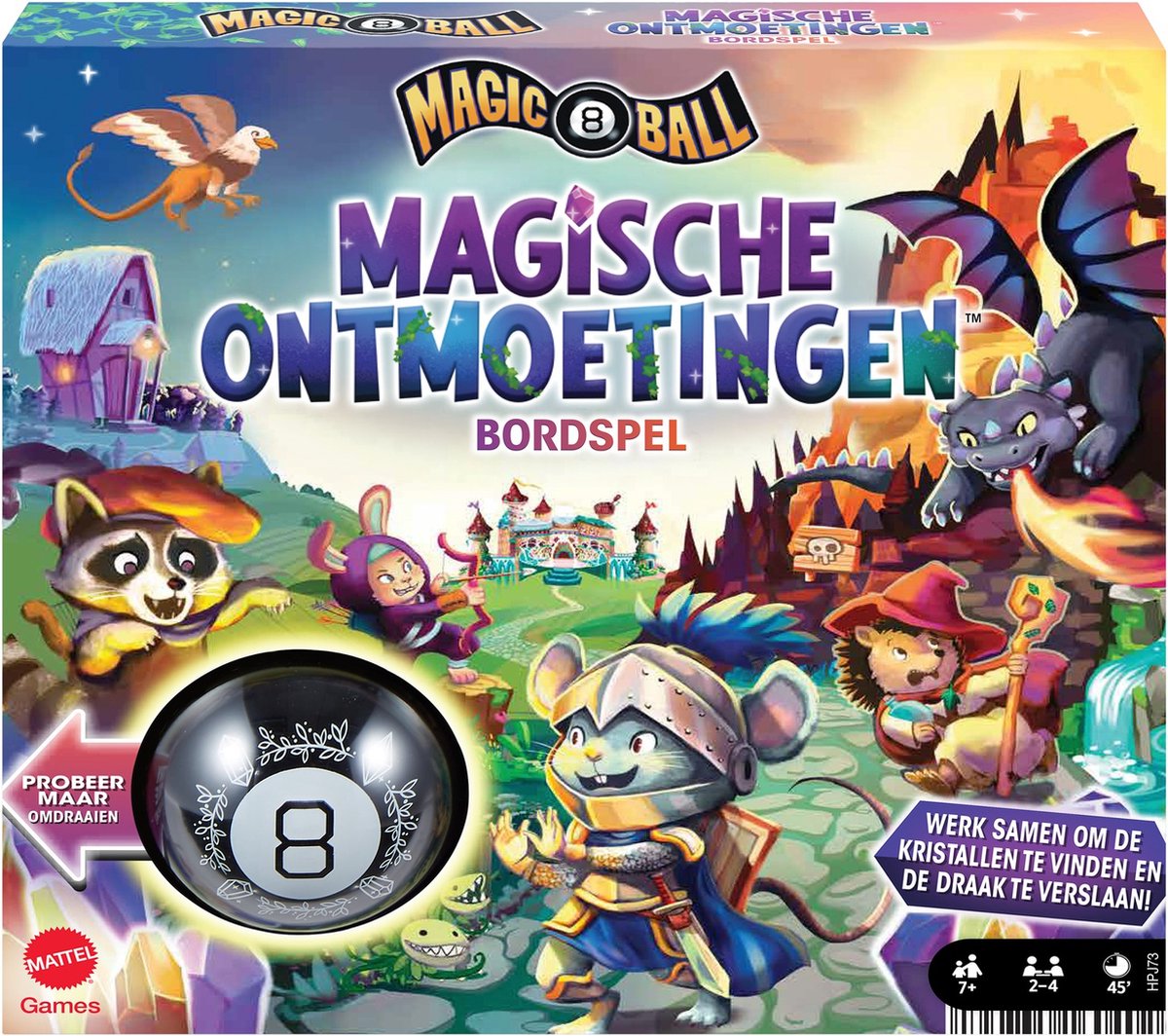 Top1Toys Spel Magic 8 Ball Board Game