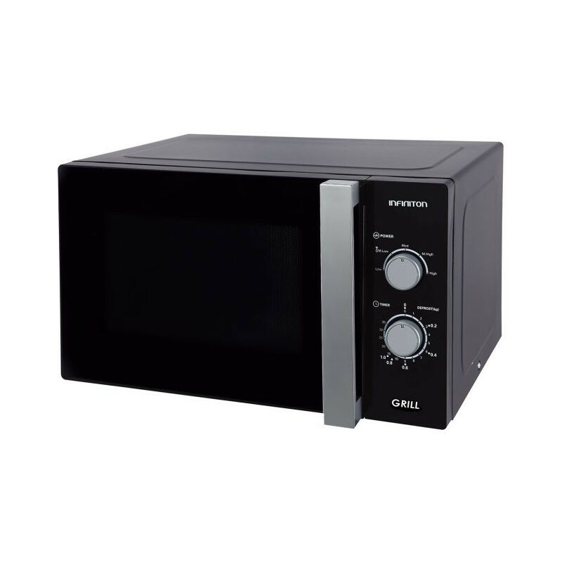 Infiniton - Microondas 25 Litros Con Grill - MW-B25LS Negro