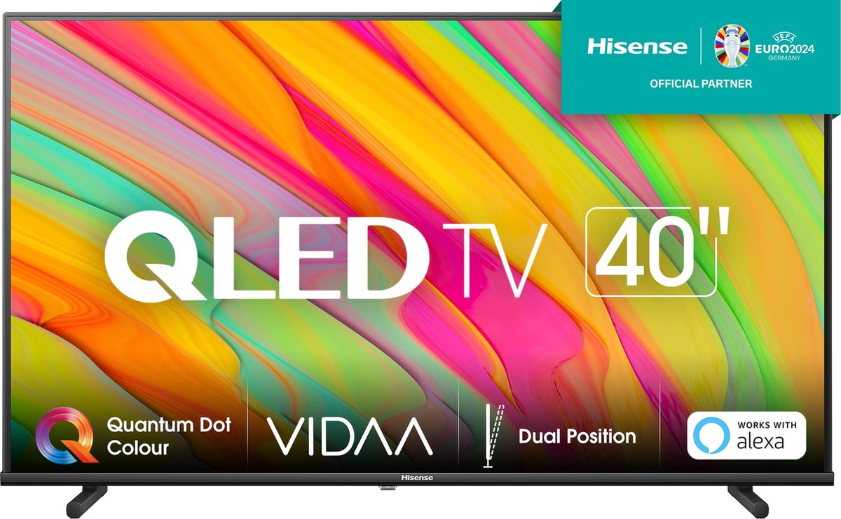 Hisense - TV QLED 100,3 Cm (40") 40A5KQ Full HD, Smart TV, Inteligencia Artificial