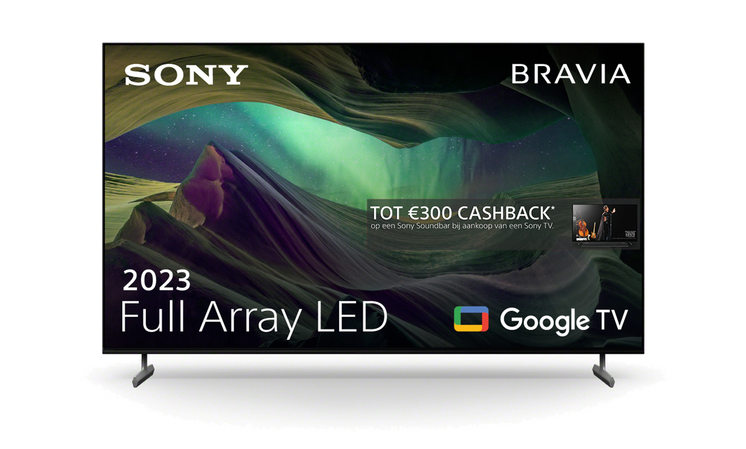 Sony - TV LED 139 Cm (55") BRAVIA KD-55X85L, UHD 4K HDR, Smart TV, Google TV