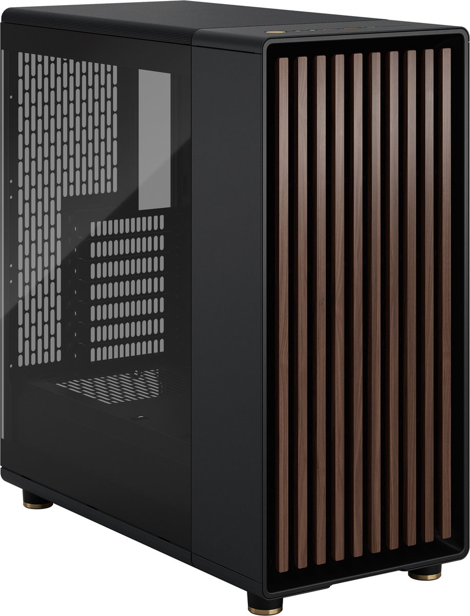 Fractal Design North - Tempered Glass - Zwart