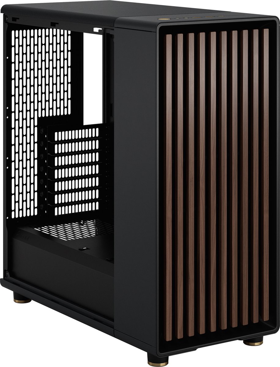Fractal Design North - Tempered Glass - Zwart