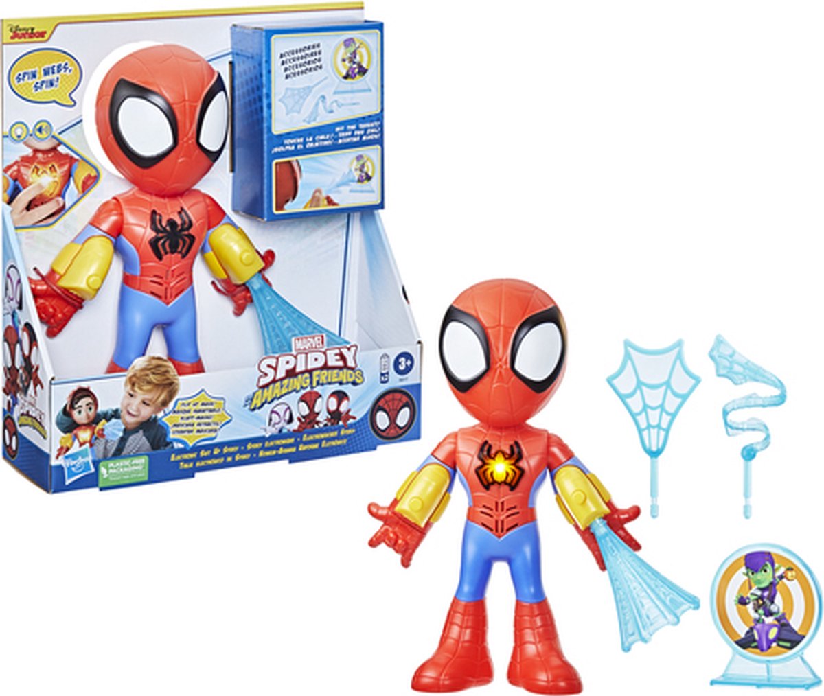 Top1Toys Spidey And Friens Electronische Suit up Figuur