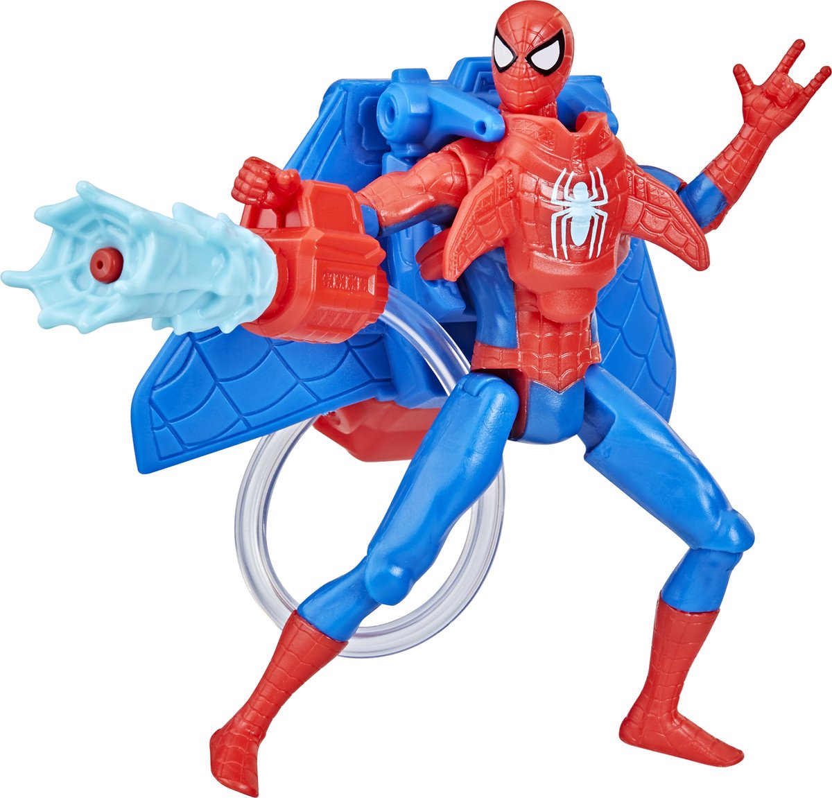 Top1Toys Marvel Spiderman Aqua Web Warrior Classic