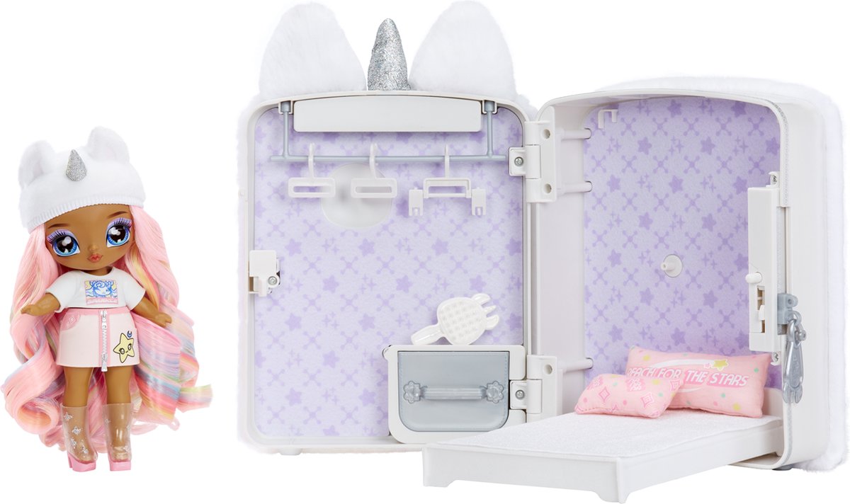 Top1Toys Na! Na! Na! Surprise 3in1 Backpack Bedroom Unicorn