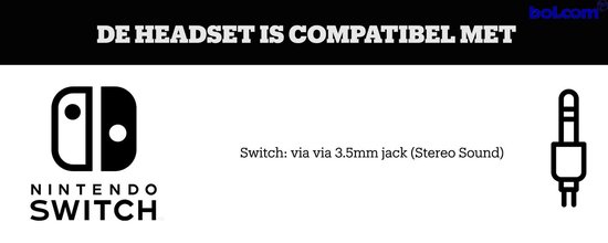 PDP LVL40 Bedrade Stereo Gaming Headset Nintendo Switch Blauw/ - Rood