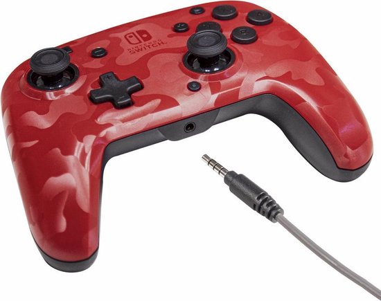 PDP LVL40 Bedrade Stereo Gaming Headset Nintendo Switch Blauw/ - Rood