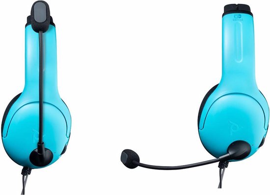 PDP LVL40 Bedrade Stereo Gaming Headset Nintendo Switch Blauw/ - Rood