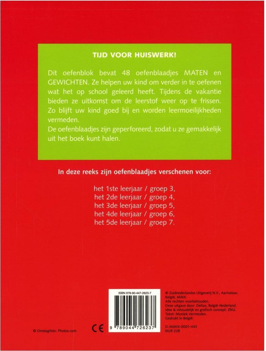 Maten en gewichten