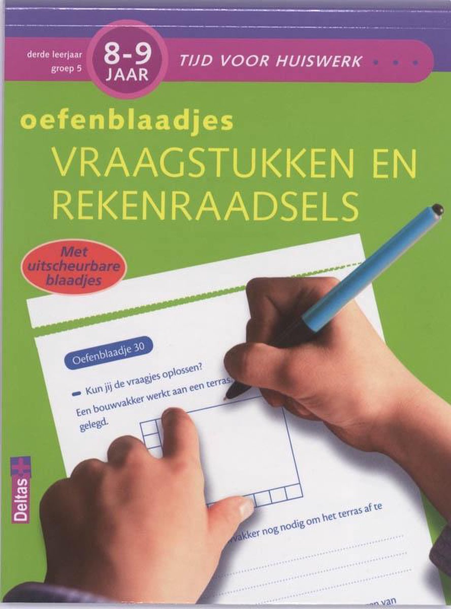 Oefenblaadjes vraagstukken en rekenraadsels