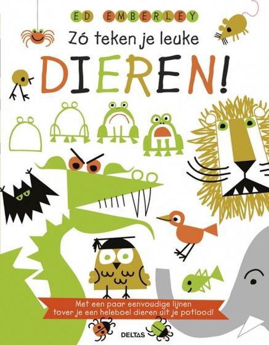 Zo teken je leuke dieren!