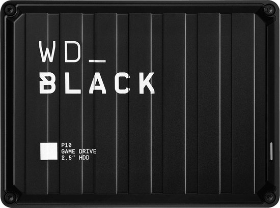 Western Digital Black P10 Game Drive 4TB - Zwart