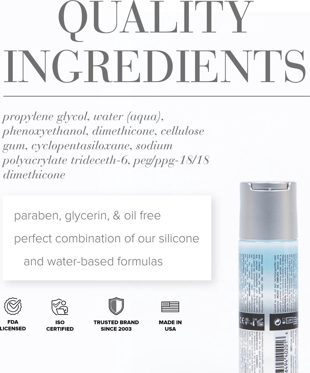 System Jo - Classic Hybrid Glijmiddel 60 ml