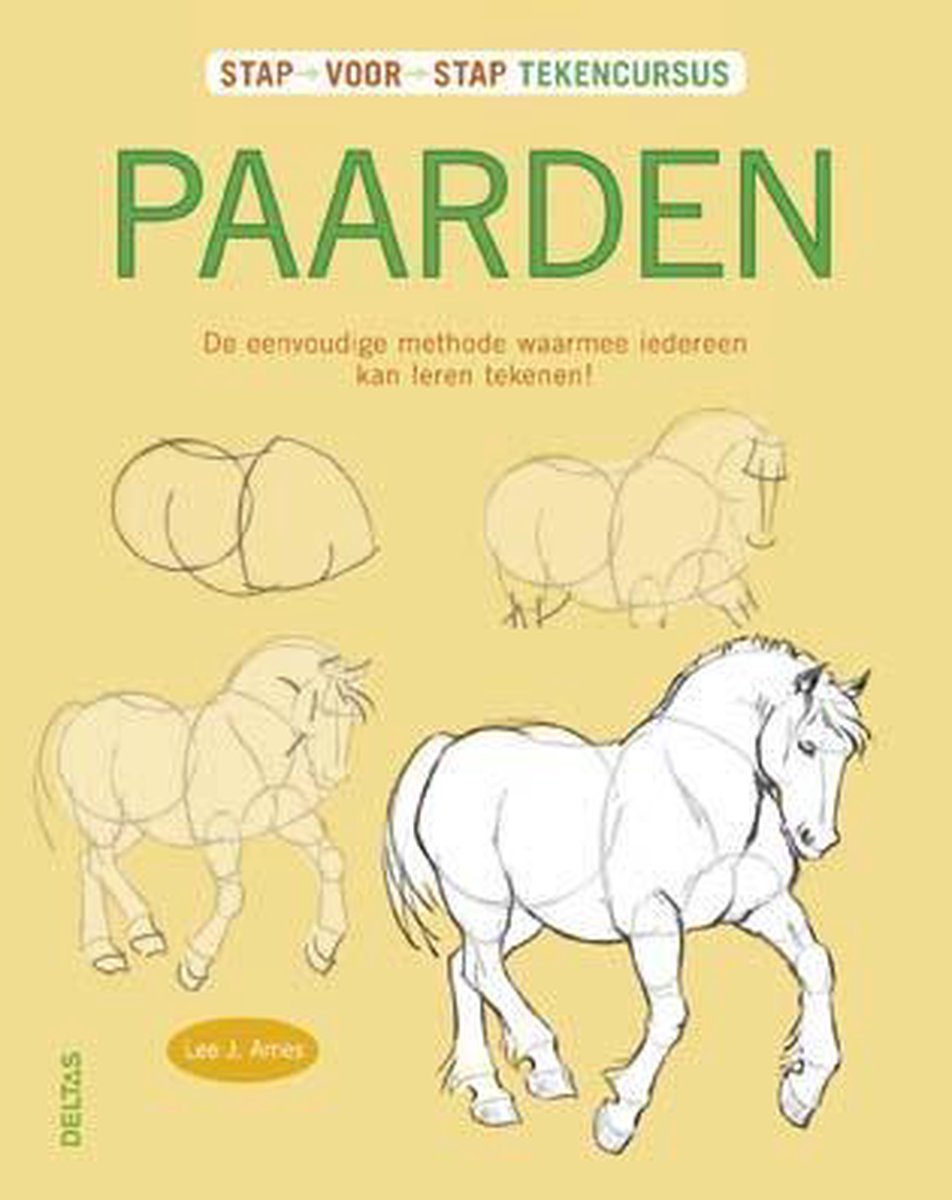 Stap-voor-stap tekencursus: paarden