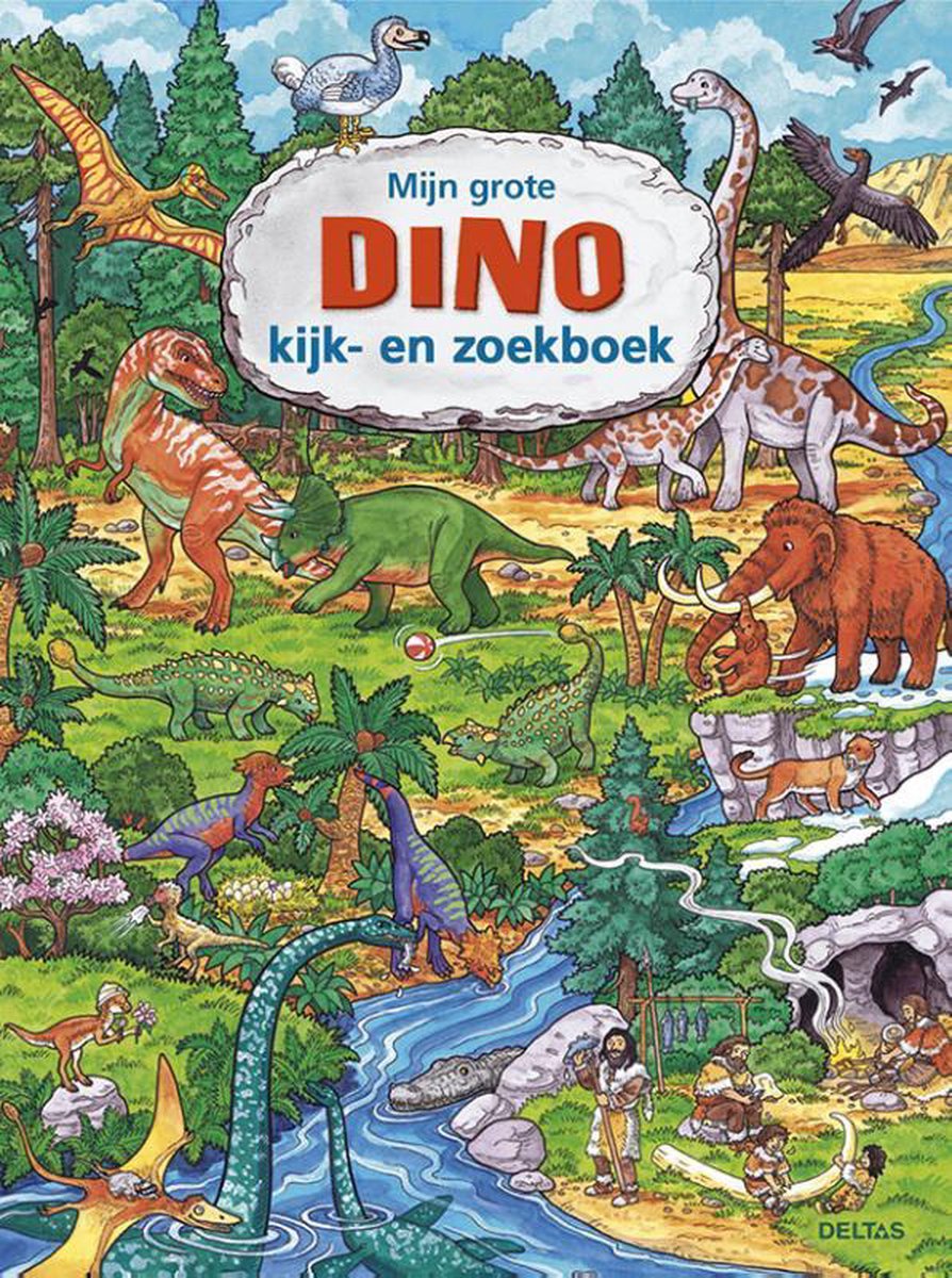 Top1Toys Mijn grote Dino kijk en zoekboek