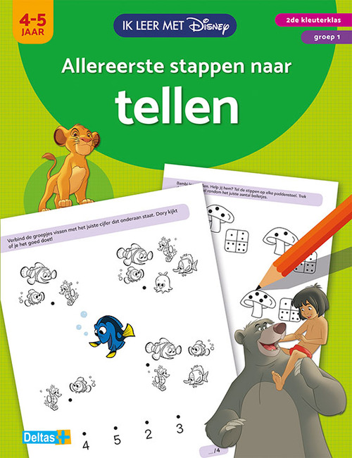 Allereerste stappen naar tellen (4-5 j.) - Groen