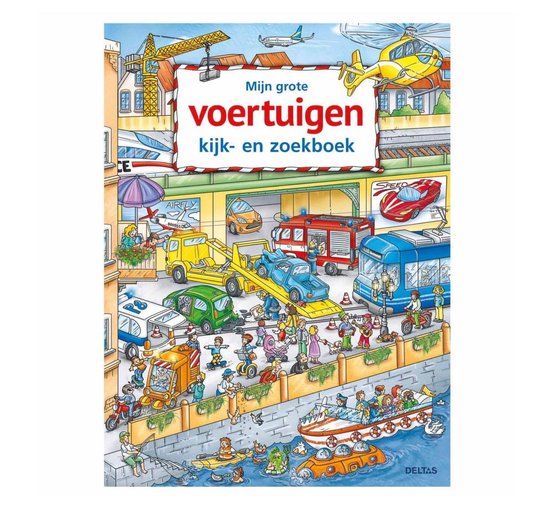 Top1Toys Mijn grote voertuigen kijk-en zoekboek