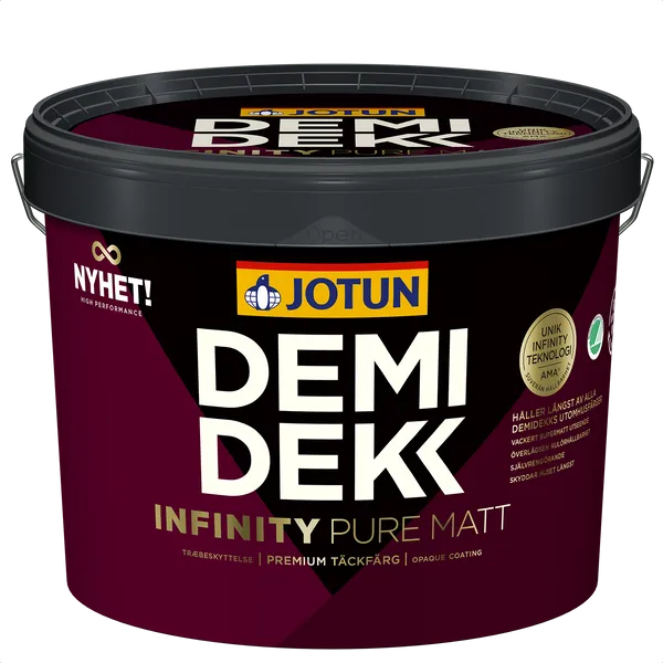 Jotun Demidekk Infinity Pure Matt - Mengkleur - 10 l