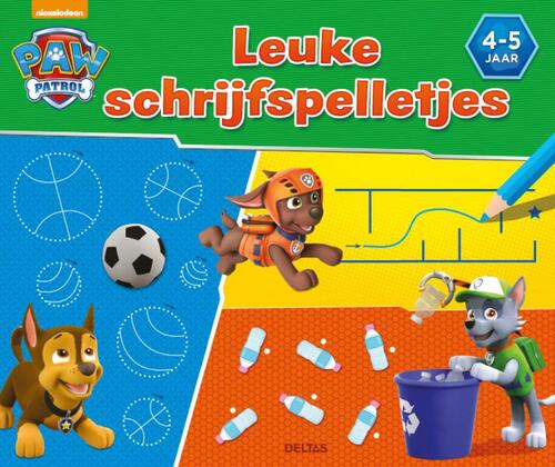 Paw Patrol leuke schrijfspelletjes