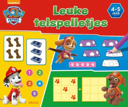 Top1Toys Paw Patrol leuke telspelletjes