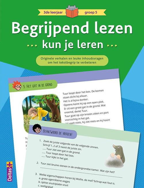 Begrijpend lezen kun je leren 3de leerjaar groep 5 - Groen