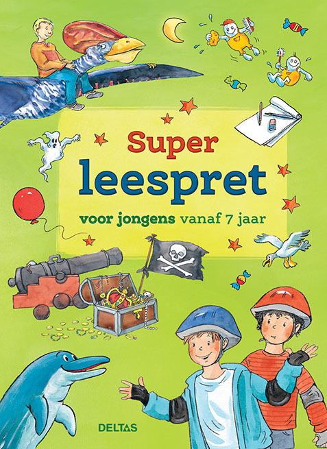 Super leespret voor jongens vanaf 7 jaar - Groen