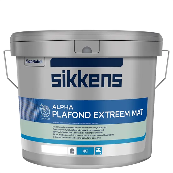 Sikkens Alpha Plafond Extreem Mat - Mengkleur - 5 l