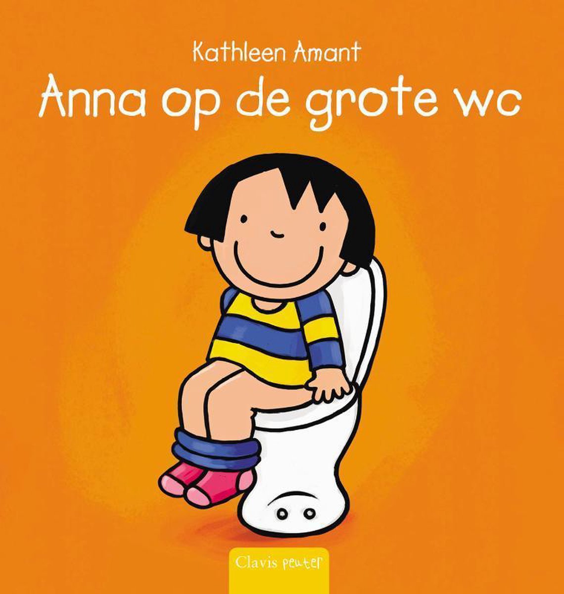 Op de grote wc